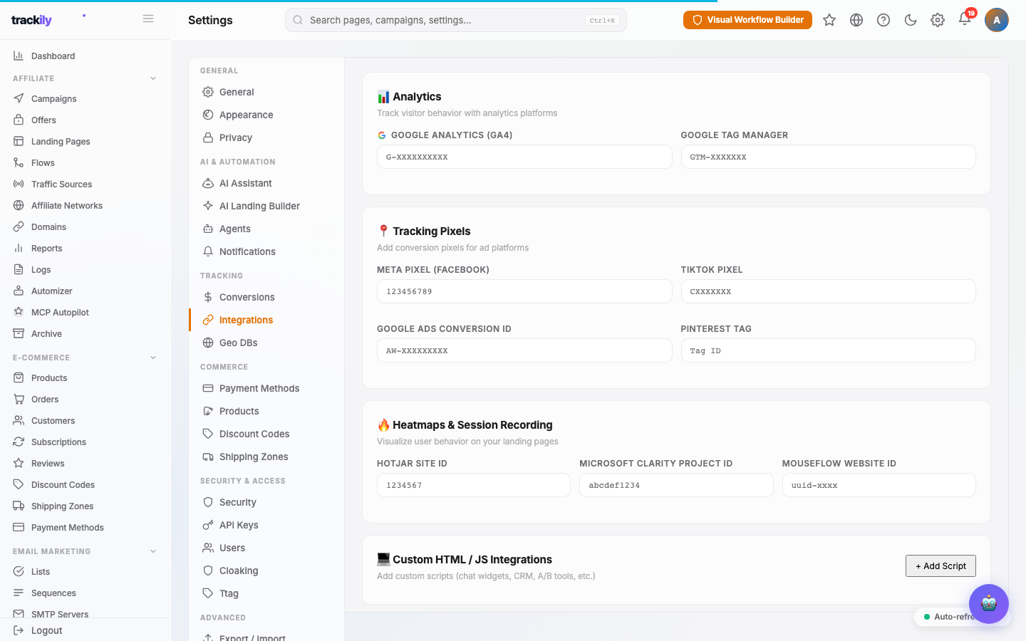 Integrations
